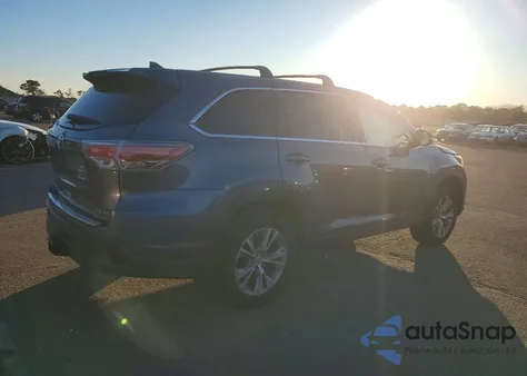 2014 Toyota Highlander Le z USA, uszkodzony, nr VIN 5TDBKRFH2ES032764